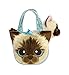Aurora World Fancy Pals Pet Carrier Siamese Kitten Plush