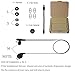 Odessa X7 Sports Bluetooth Headset,in-Ear IPX 5 Waterproof Headset Microphone Wireless 4.1 Magnetic Headphones iOS, Android,Windows, Saipan Operating System,10 Hours Working Time,Black.
