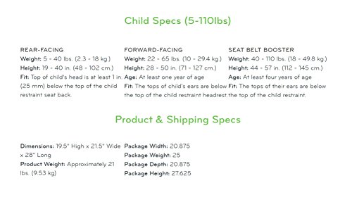 Evenflo Symphony Elite All-In-One Convertible Car Seat, Ocala