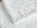 Throw Blanket Luxury White Roses Faux Fur with Sherpa 63x87 From Tache