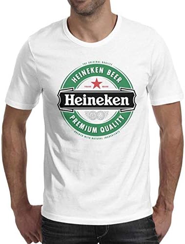 uter ewjrt Man Round Collar Adult T-Shirts Heineken-Beer-Logo- Personalized top