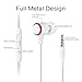 AICHOC Wired Headset In-ear Headphones Earbuds with Microphone Bass Stereo Earbuds Headphones