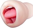 Tracy's Dog® Masturbator Cup Realistic Mouth with Teeth and Tongue Blow Job Stroker Oral Sex Toys Pocket Vagina Pussy for Male Masturbation