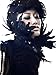 HOMELEX Gothic Victorian Black Natural Feather Collar Choker Halloween (Collar Choker-01