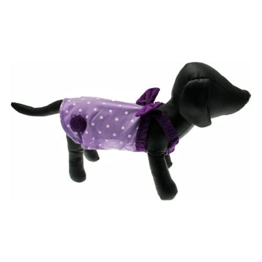 FouFou Dog FFDMSPDD 57059 Miss Polka Dot Dress Lilac L 830 g