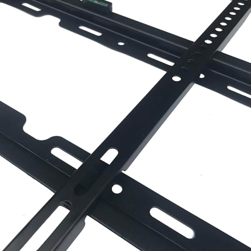 Fixed TV Wall Mount Bracket Tilt Ultra Slim TV Mount for 32-85" LED LCD OLED Plasma TVs,TV/Computer Wall Mount Bracket TV Stand/Television Stands for 32-85 Inch Screen Wall Bracket Capacity Up to 50kg