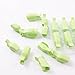 Teenitor Gel Polish Remover Clips, 10PCS Soak Off Nail Clips, 10PCS Nail Polish Remover Clips for Toes, Acrylic Soak Off Tools Green