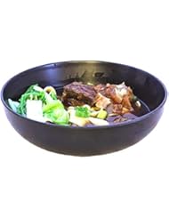 Lucky Star Melamine Round Bowls Bibimbap Ramen Pho Cold Noodle Soup Bowl, 7-9/16