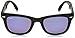 Ray-Ban FOLDING WAYFARER - MATTE BLACK Frame GREY MIRROR PURPLE Lenses 50mm Non-Polarized