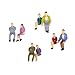50pcs Seated People Passengers Figures Painted Model Train Scale 1:50
