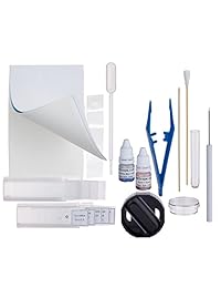 AmScope M170C SP14 WM 40X 1000X   Microscopio portátil (metal, incluye libro)