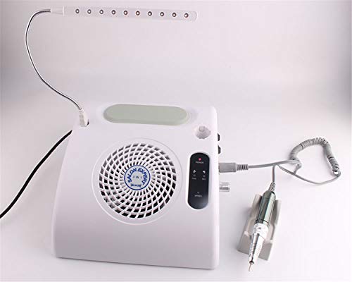 Manicure Tools Electric Nail Dryer for Normal Nail Varnish Regular Polish Acrylic Nails Nail Drill Machine Electric Manicure Sets for Women Professional Easy to Operate and Carry,White