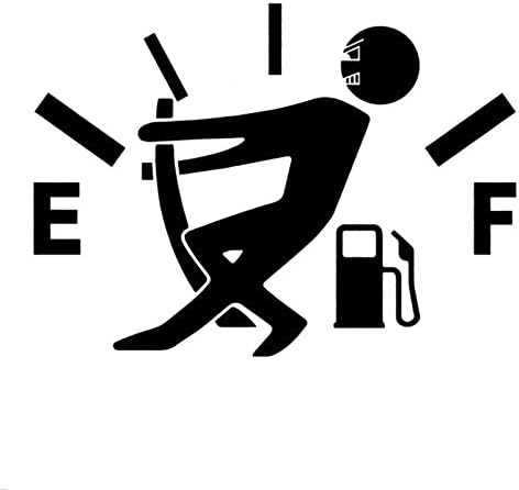 Sticker Stylish Car Decal Graphics Sticker - HIGH CONSUMPTION - Petrol Cap