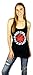 Red Hot Chili Peppers Womens Long Racerback Tank Top X-large Black