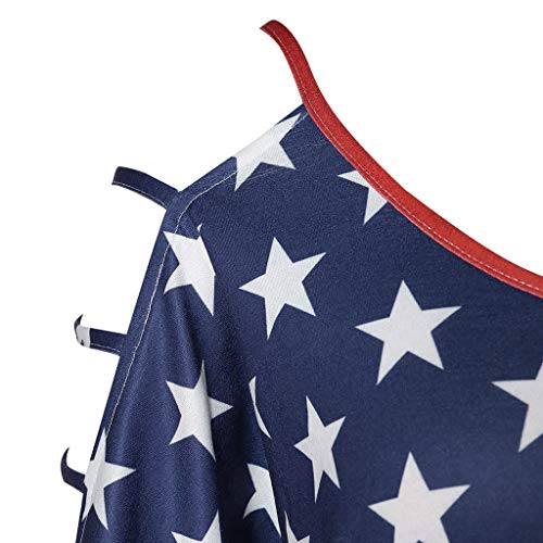 4 Womens+American+Patriotic+Shirts+Shoulder