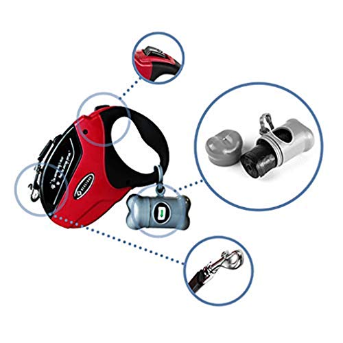 Beastron Heavy Duty Retractable Dog Leash, 16" Extra Long TangleFree