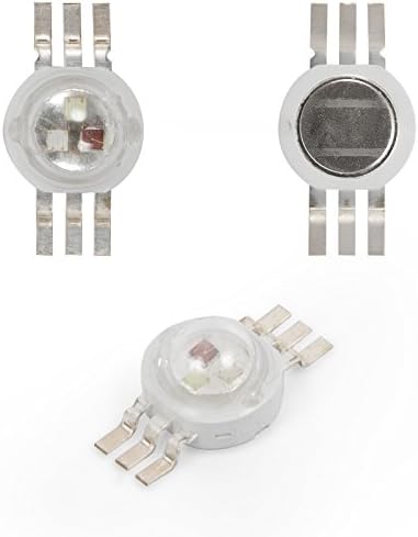 10 pcs. LED 3 W (RGB, 6-pin, 350 mA)