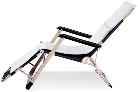 人気上昇中 折りたたみデッキチェア ビーチデッキチェア 折りたたみ椅子折りたたみベッドリクライニングチェアアウトドアレジャー付属ベッドシエスタベ