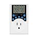 Timer Outlet, Multifunctional Infinite Cycle Programmable Plug-in Digital Timer Switch for Appliances, Overload Protection, Light Timer 15A/1800W
