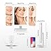 EASEHOLD Makeup Vanity Mirror, Ultra-Thin Portable Trifold Mirror with 38 LED Lights, 2x/5x/10x Magnifying, 180°Free Rotation, Touch Screen Switch, Dual Power Supply, for Table Desktop, New Version 3