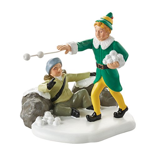 Department 56 Elf the Movie Village Accessory Snowball Fight Figurine, 2.75 inch