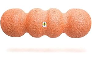 Rollga PRO - The Better Foam Roller for Flexibility, Muscle Recovery, Back & Neck Massage, & Exercise (Orange)