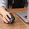 Wireless-Bluetooth-Ergonomic-Mouse-Jelly-Comb-24G-Wireless-Bluetooth-40-Dual-Mode-Vertical-Mouse-with-3-Adjustable-DPI-10001600-2400-Black Wireless Bluetooth Ergonomic Mouse, Jelly Comb 2.4G Wireless + Bluetooth 4.0 Dual-Mode Vertical Mouse with 3 Adjustable…