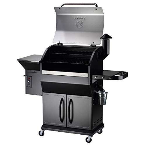 Z GRILLS Pellet Grill and Smoker, 1000 sqin BBQ Area 20 LB Hopper 8in