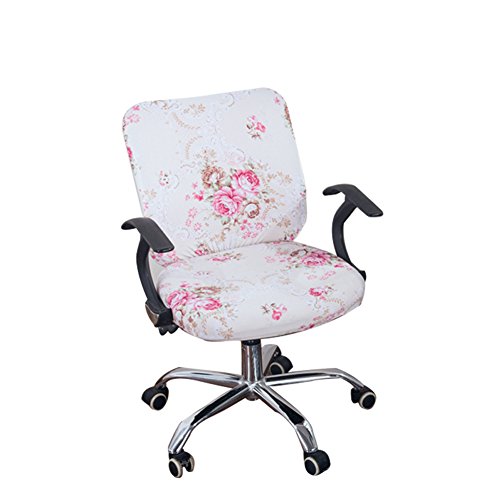 Office Computer Chair Cover Printing Rotating Armchair Cover Slipcover