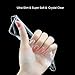 ELZO Case Compitable for Samsung Galaxy S6, [Crystal] Clear Ultra Thin Slim TPU Cellphone Cover, Transparent Shock Absorption Soft Skin Sleeve, Protective Flexible Rubber Gel/Silicone Shell