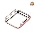 Protective Case for Apple Watch Case 42mm Series 3 and 2, Bumper for Apple Watch Snap on Face Cover Full Coverage Screen Protector of Thin Plated Case PC for iWatch Sport/Edition 2017/2016 - Pink