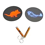 Singyep ®Cat Dog Catch the Interactive LED Light Pointer Exercise Chaser Toy Pet Scratching Training Tool(2Pack)