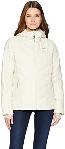 columbia women's heavenly hooded jacket black