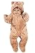 Rubies Bear Costume for Babies, Unisex 0-3 Months