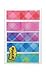 Post-it Color Mixing Flags, Gingham Pattern Collection, 1/2 in x 1.7 in, 100 Flag/On-The-Go Dispenser (683-PLAID1)