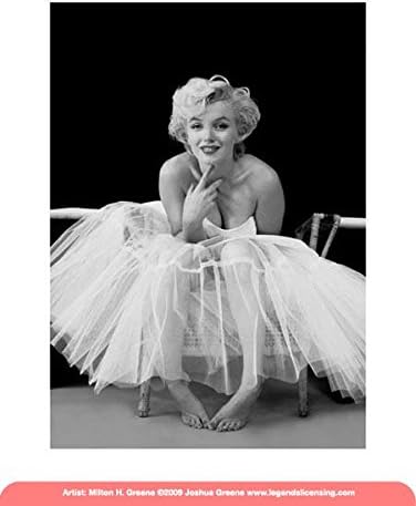 Your Space UK Marilyn Monroe Ballerina Art Print With Various Framing Options Framed Prints - Print Only - Not Framed - 60cm X 80cm