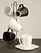 Home-it Brown Mug Tree holder for Six Cups