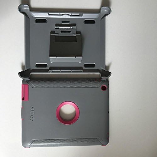 OtterBox Defender Series Case Screen Protector and Stand for iPad 2/3/4th - Pink/Grey