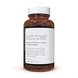 Double-Strength-Tribulus-and-ZMA-958mg--40-Saponins-with-Copper-Boron-Black-Pepper-x-180-Tablets-6-Months-Supply-SKU-TRIBZ3 Double Strength Tribulus and ZMA (909mg - 40% Saponins with Copper, Boron & Black Pepper) x 180 Tablets - 6 Months…