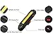 SIGEM Ultra Bright Bike Tail Light, Headlight, USB Rechargeable, Bicycle Flashing Rear taillight, LED Safety Warning Strobe Head Light, Also for Helmet and Backpack Max.120 Lumens (Red-White Light)