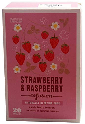Marks & Spencer Strawberry & Raspberry Infusion - 20 Teabags (from the UK) - Thumbnail 3