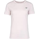 New Balance Women's Sport Short Sleeve, Pink Granite, Medium