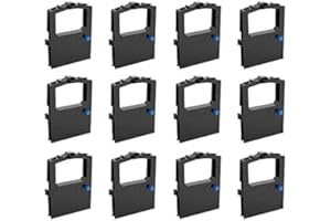BIGGER Compatible Ribbon Replacement for Okidata 52102001 52104001 Printer Ribbons Used for Microline 320 321 Turbo Printers,