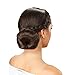 Hot Buns - As Seen On TV - Hair Bun Maker or Magic Hair Donut (2 Pack Large Dark Brown)