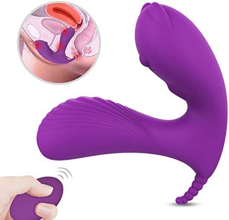 Vibrodion Lay On Panties Rivacy Insert Vibradion Heat Intimate Happy Toys for Woman Wireless Remote Strapless Female,Purple