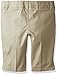 French Toast Girls' Classic Discontinued Bermuda Short, Khaki, 12