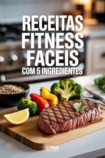 Livro Receitas fitness faceis com 5 ingredientes