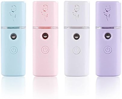 Facial Steamer Portable Hydrating Sprayer Face Nano Humidifier Mini Facial Vaporizer Facial Steamer Hydrating Skin Care Tools Spray Beauty Equipment Charging Spraying Nano Moisturizing Nebulizer
