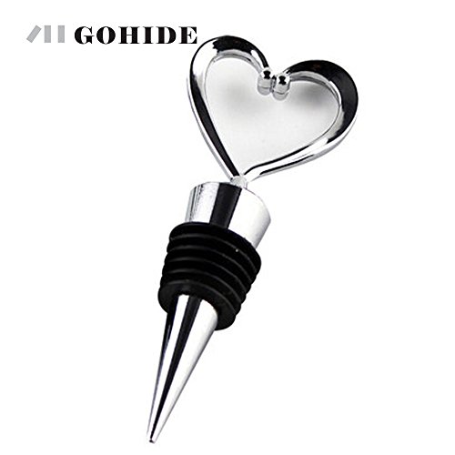 Click Here to See More Images GUH A Wine Stopper Bottle Corks Wine Bottle Stopper Heart Shape Sealer Cap Wine Cork Bottle Plug Champagne Bottle Stopper Cork