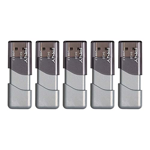 PNY Turbo Attaché 3 USB-3.0-Flash-Laufwerk, 128 GB, 2 Stück